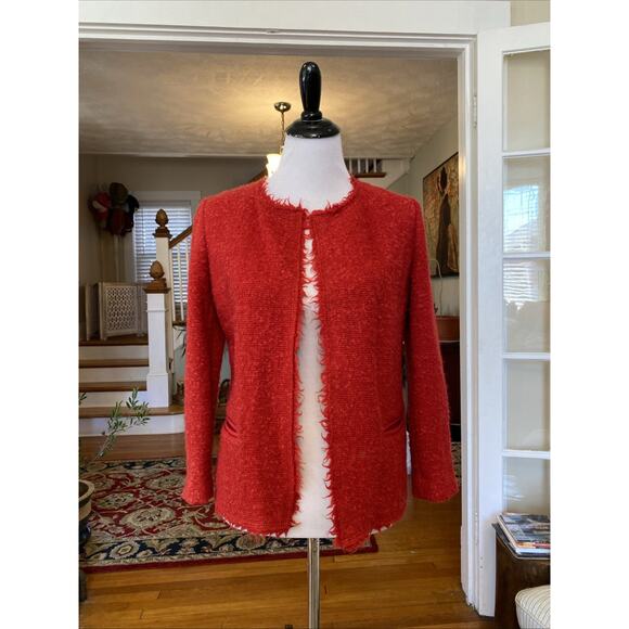 Isabel Marant Jackets & Blazers - Isabel Marant Wool Mohair Blend Boucle Tweed Jacket Blazer Size 36 Poland